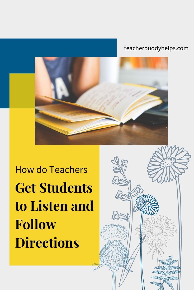 How do teachers get students to listen and follow directions? - Teacher ...