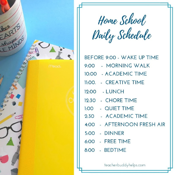 daily-hoemschool-schedule
