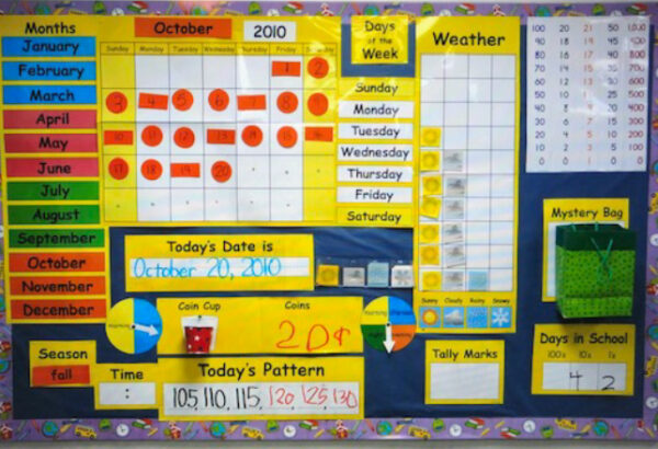 How to set up a Math Calendar Board - Teacher Buddy Helps